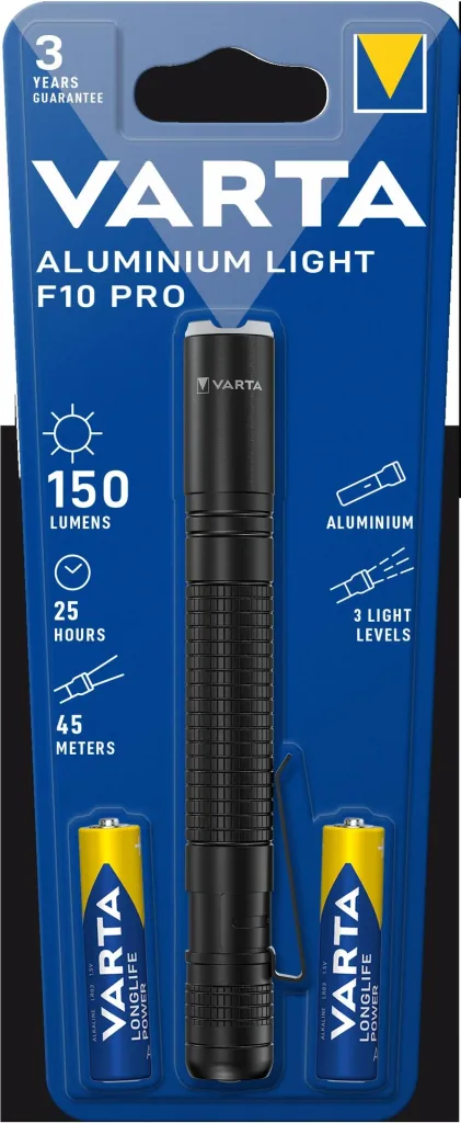 LED Taschenlampe - F10 Pro Aluminium Light, stoßfest