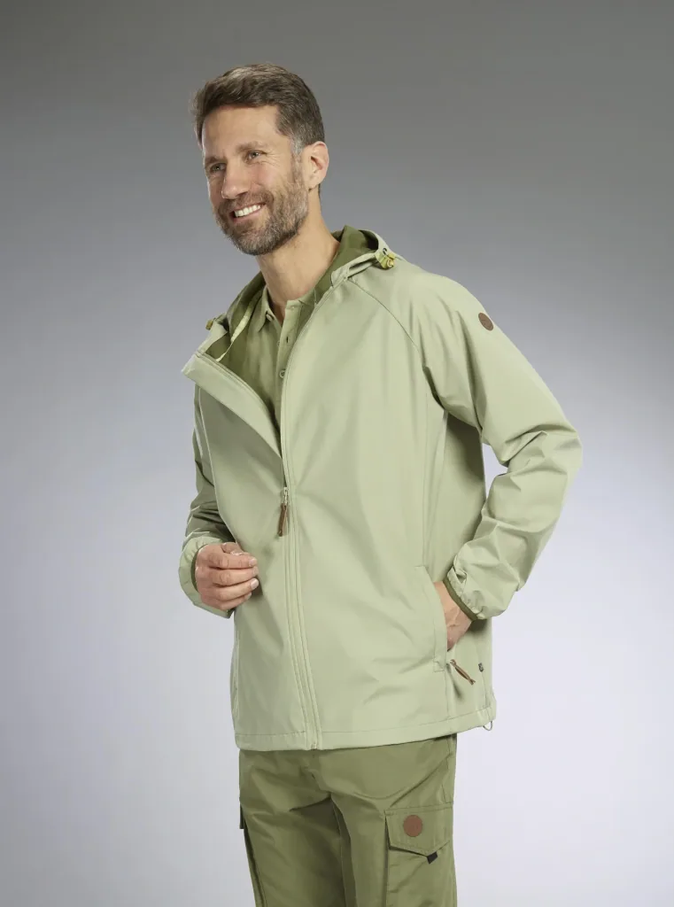 Funktionsjacke, Farbe khaki, Gr.M