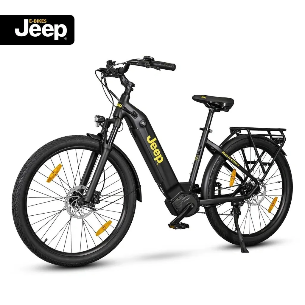 Damen SUV E-Bike, 27,5 Zoll, Rahmengröße 48 cm, 7-Gang Kettenschaltung, black, ULM 7000