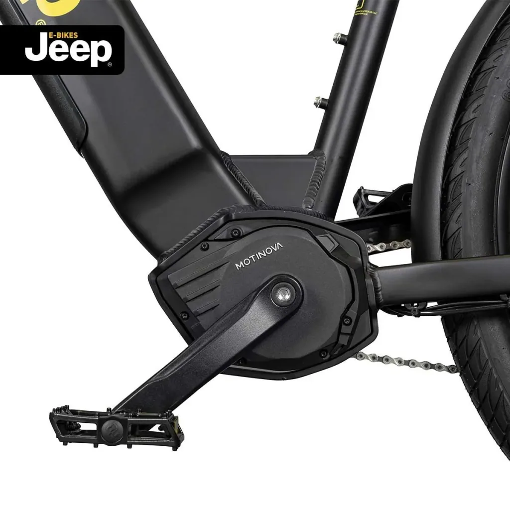Damen SUV E-Bike, 27,5 Zoll, Rahmengröße 48 cm, 7-Gang Kettenschaltung, black, ULM 7000