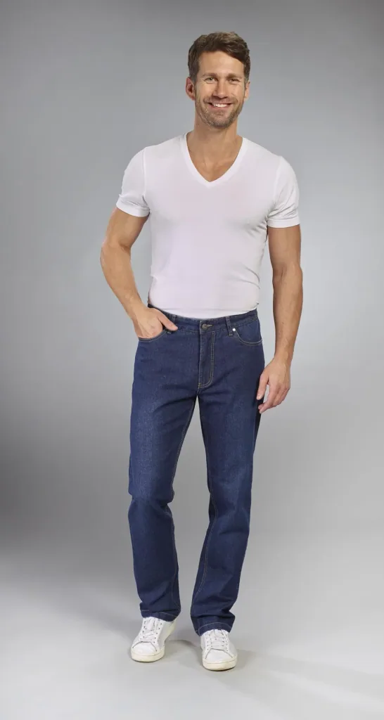 Jeans Regular Fit, Farbe dark blue, Gr.48