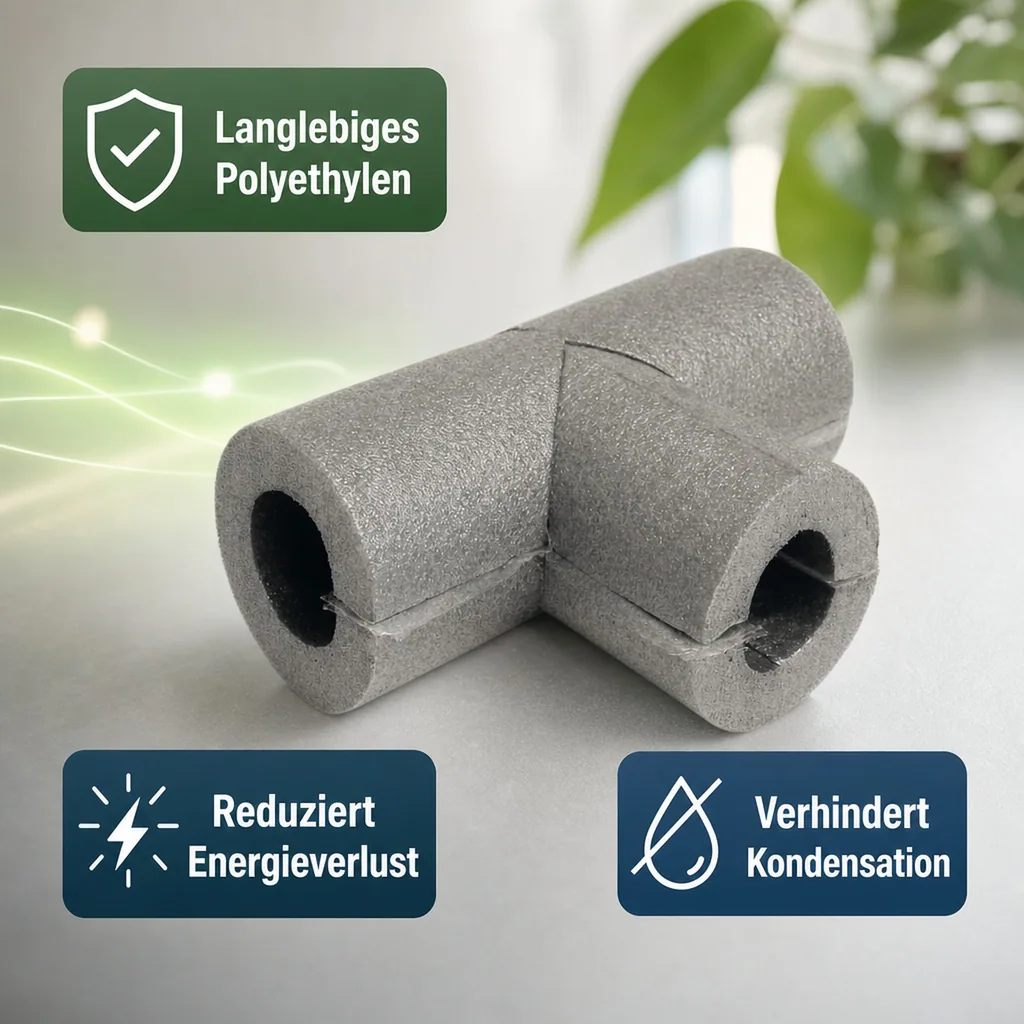 T-Piece, self-adhesive Ø 28 mm x 13 mm Insulation