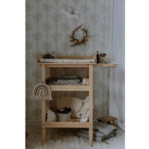 Gustavienne Wickeltisch natur