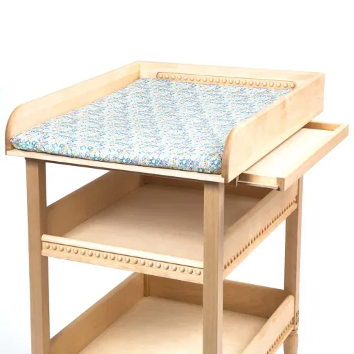Gustavienne Wickeltisch natur