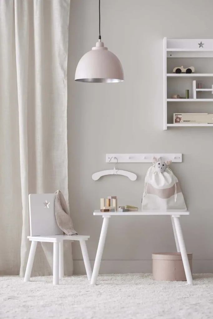 Kids Concept Hängelampe Metall zartrosa