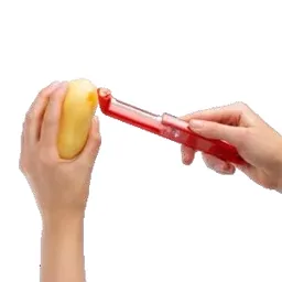Sparschäler Sharple mit Selbstschärfsystem, rot