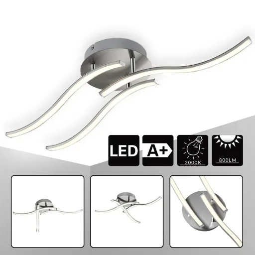 LED-Deckenleuchte Tripple 3-flammig