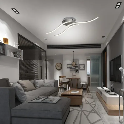 LED-Deckenleuchte Tripple 3-flammig