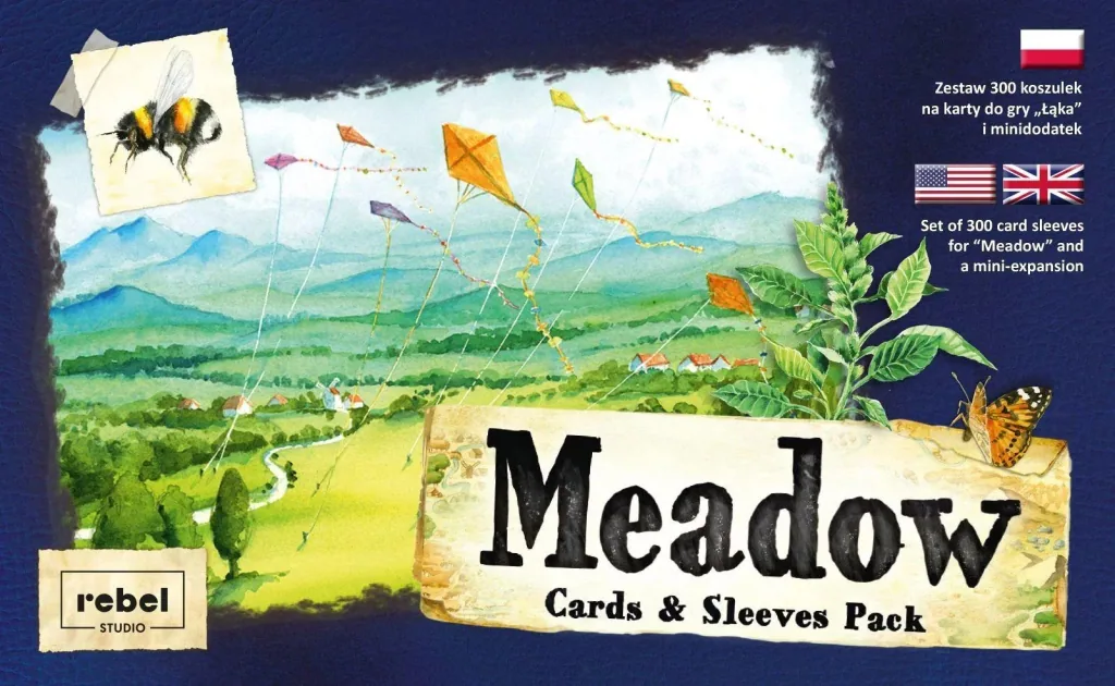 Gesellschaftsspiel Meadow - Cards & Sleeves Pack ( Erweiterung )