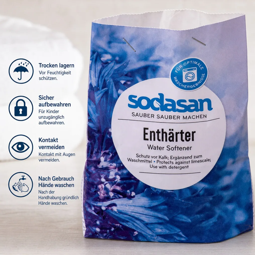 SODASAN Enthärter 750g Papierbeutel