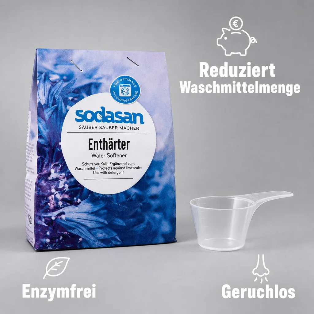 SODASAN Enthärter 750g Papierbeutel