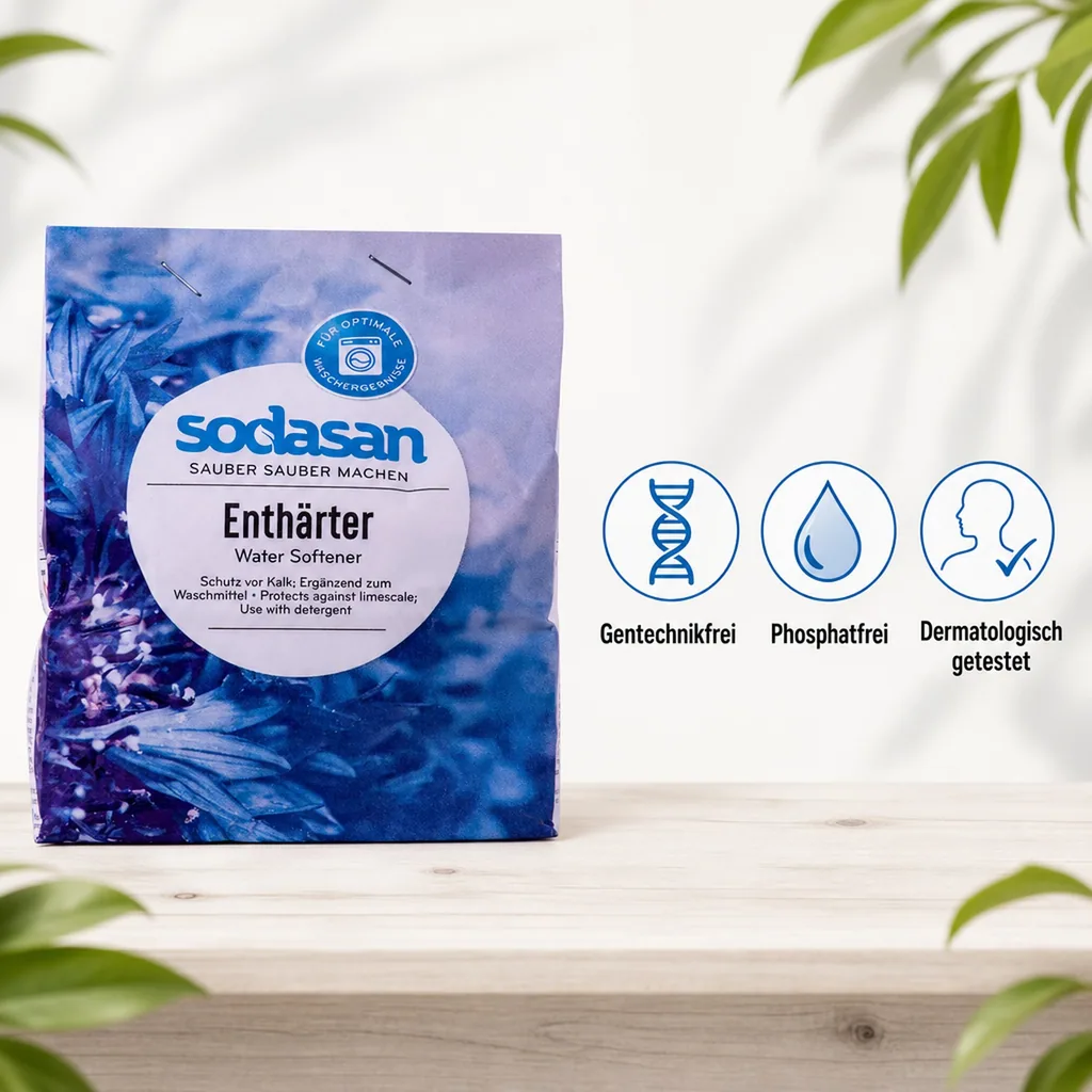 SODASAN Enthärter 750g Papierbeutel