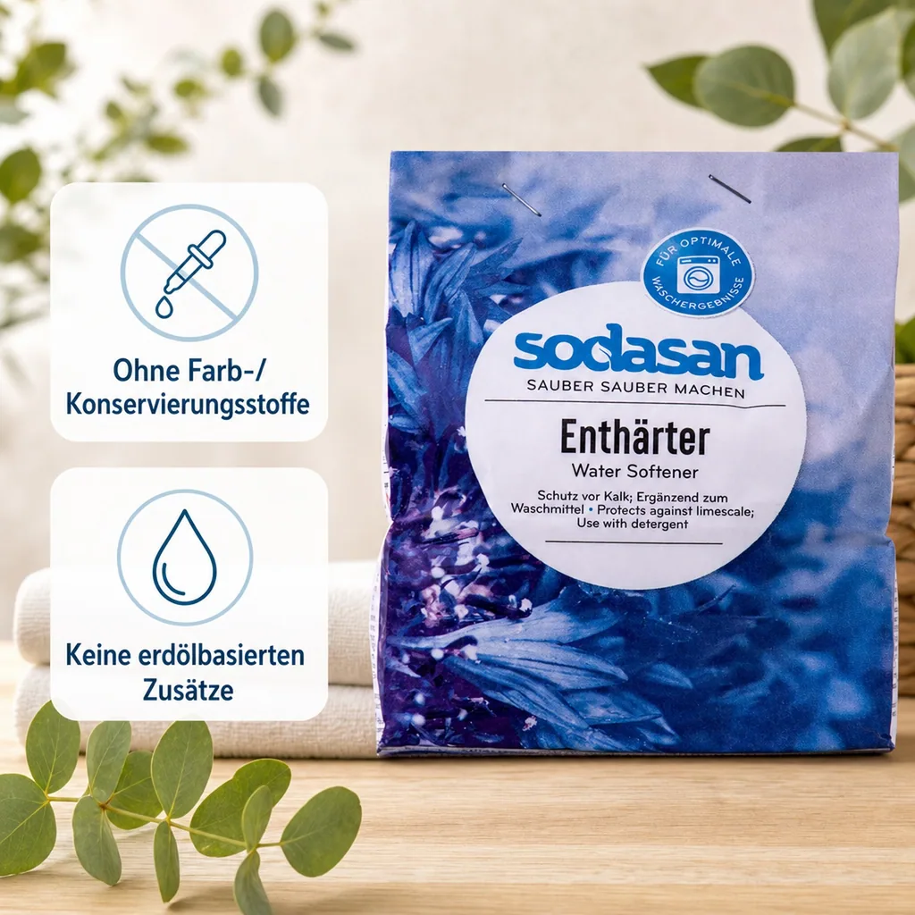 SODASAN Enthärter 750g Papierbeutel