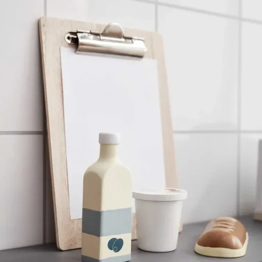 Kids Concept Holz Lebensmittel mit Stoffbeutel