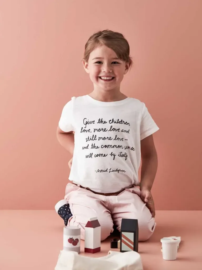 Kids Concept Holz Lebensmittel mit Stoffbeutel