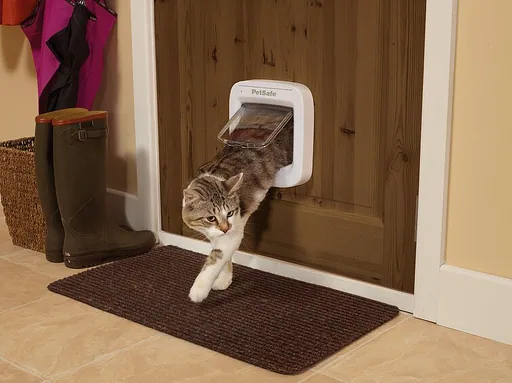 PetSafe Mikrochip-Katzenklappe weiß