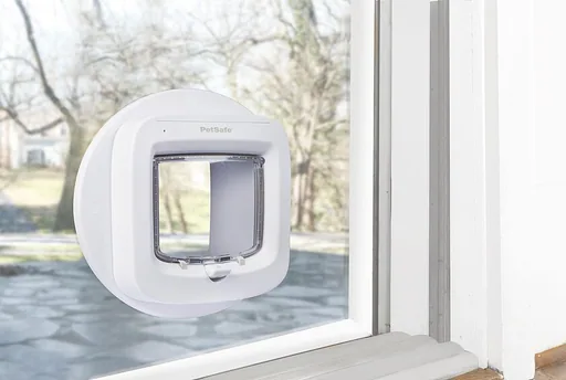 PetSafe Mikrochip-Katzenklappe weiß