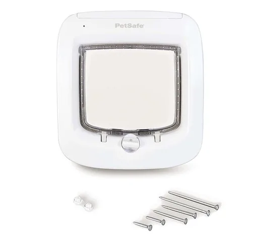 PetSafe Mikrochip-Katzenklappe weiß