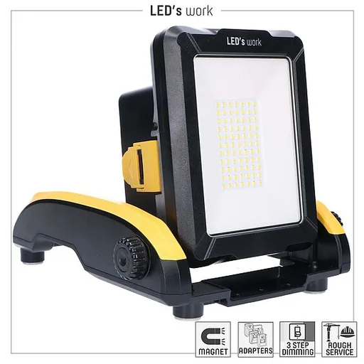 Shada Multi-Akku-Arbeitsleuchte 20 W, 2.500 lm