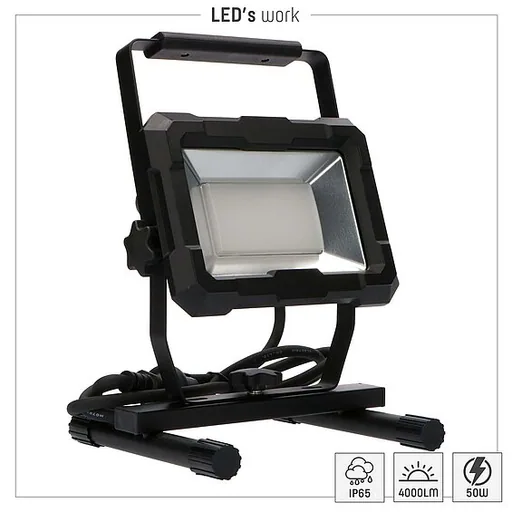LED's work Arbeitsleuchte 50 W, 4000 lm