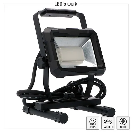 LED's work Arbeitsleuchte 30 W 2500 lm