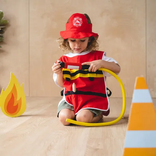 Plan Toys Spielzeug-Set Feuerwehr