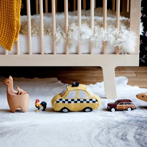 Oeuf Babybett Sparrow Birke 70 x 140