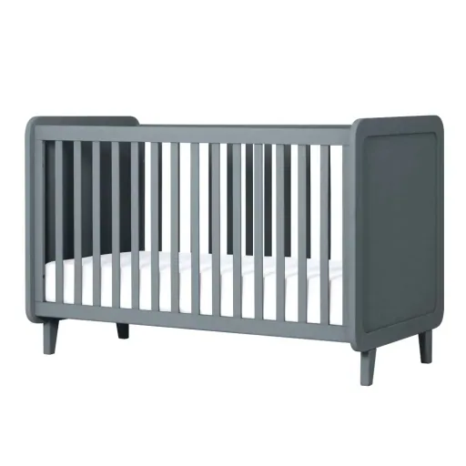 Laurette Babybett 70 x 140 cm Accroche Coeur, Farbe: lila