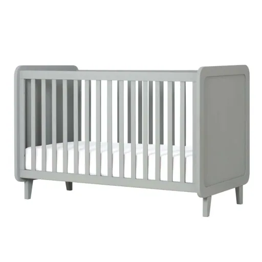 Laurette Babybett 70 x 140 cm Accroche Coeur, Farbe: lila