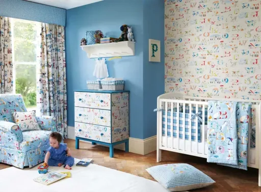 Little Sanderson Abracazoo Tapete Alphabet creme Rainbow