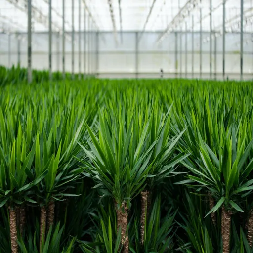 Riesen-Palmlilie (Yucca elephantipes) – pflegeleichte Zimmerpflanze, im Topf, Topf-Ø 21 cm, Höhe ca. 100 cm