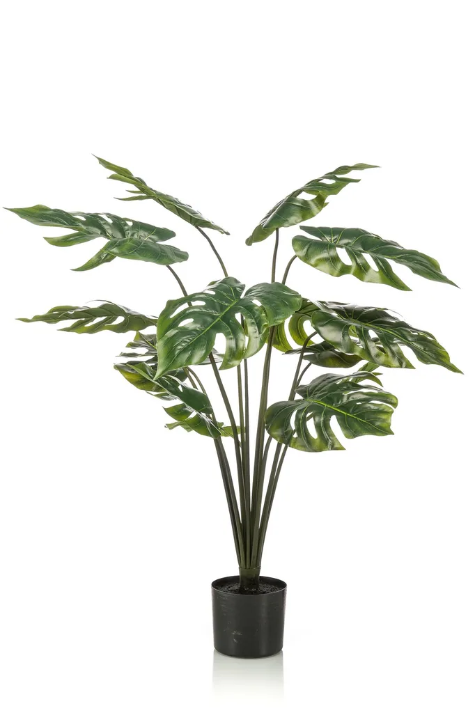 Kunstpflanze - Monstera Deliciosa - Löcherpflanze - 95 cm