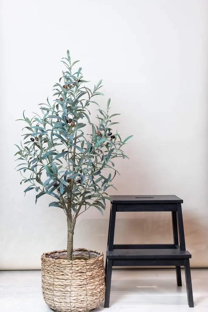 Kunstpflanze - Olea europaea - Olivenbaum - 115 cm