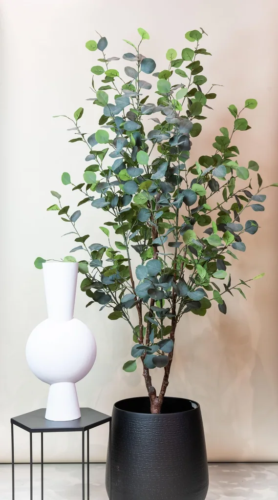 Kunstpflanze - Eukalyptusbaum - Blauer Gummibaum - 180 cm
