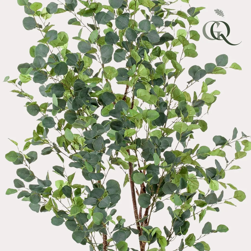 Kunstpflanze - Eukalyptusbaum - Blauer Gummibaum - 180 cm