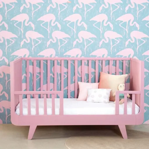 Laurette Babybett 70 x 140 cm Joli Mome, Farbe: hellgrau