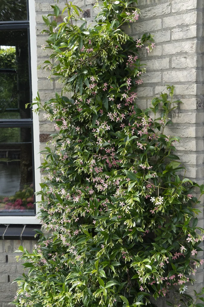 Sternjasmin 3er-Set (Trachelospermum jasminoides) – winterharte Kletterpflanze, Höhe ca. 65 cm