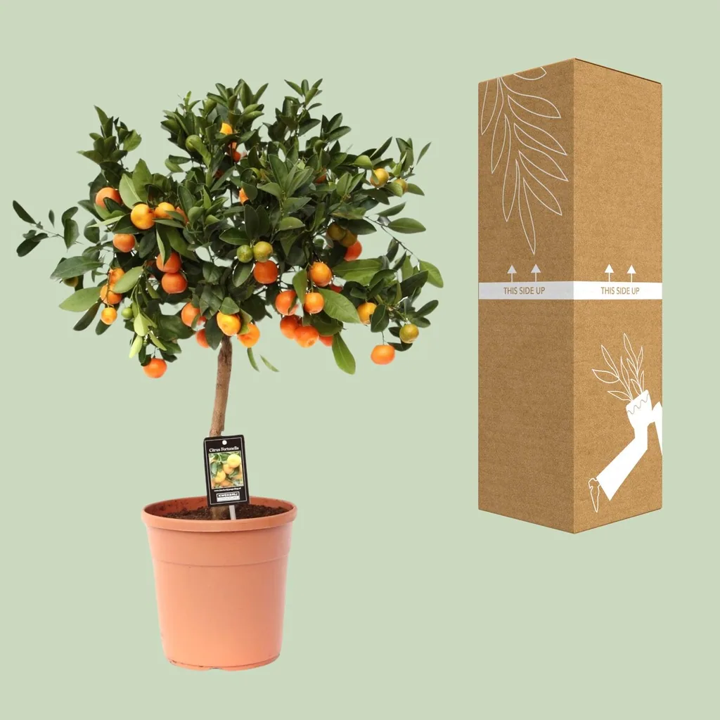 Calamondinorange (Citrus madurensis) – immergrüne Kübelpflanze, Topf-Ø 22 cm, Höhe ca. 80 cm