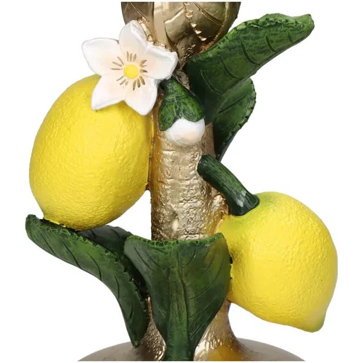 Kerzenständer - Zitrone Höhe ca. 18 cm