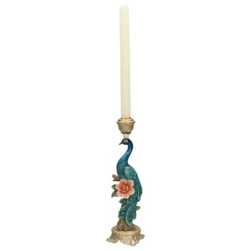 Kerzenhalter - Pfau Multi - Höhe ca. 29 cm