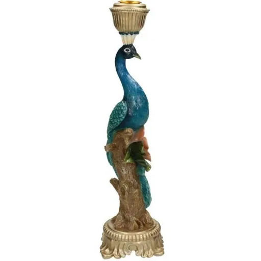Kerzenhalter - Pfau Multi - Höhe ca. 29 cm