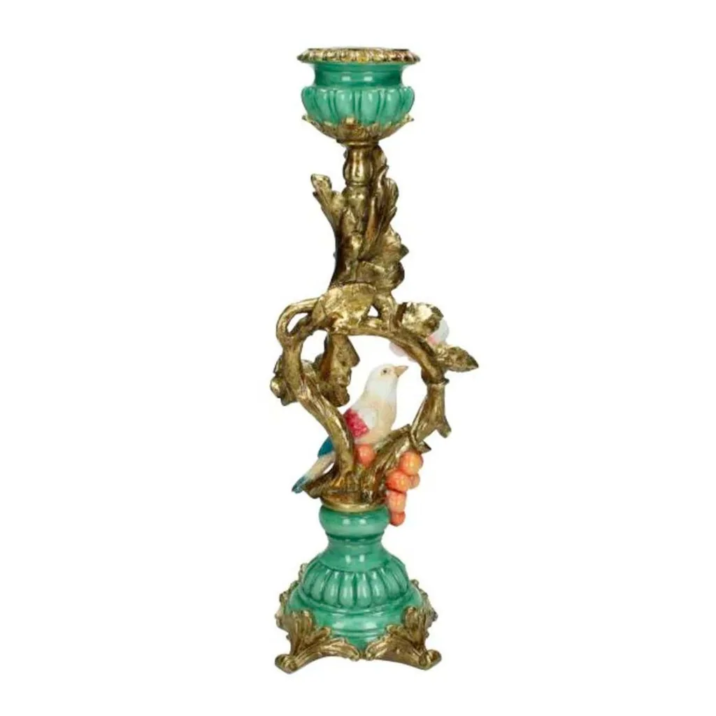 Kerzenhalter Vogel & Blume - Extra Groß - 33 cm