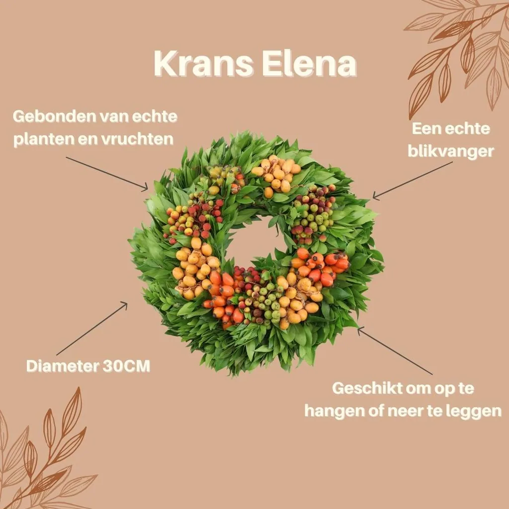 Echter Kranz Elena | Ø 30 cm