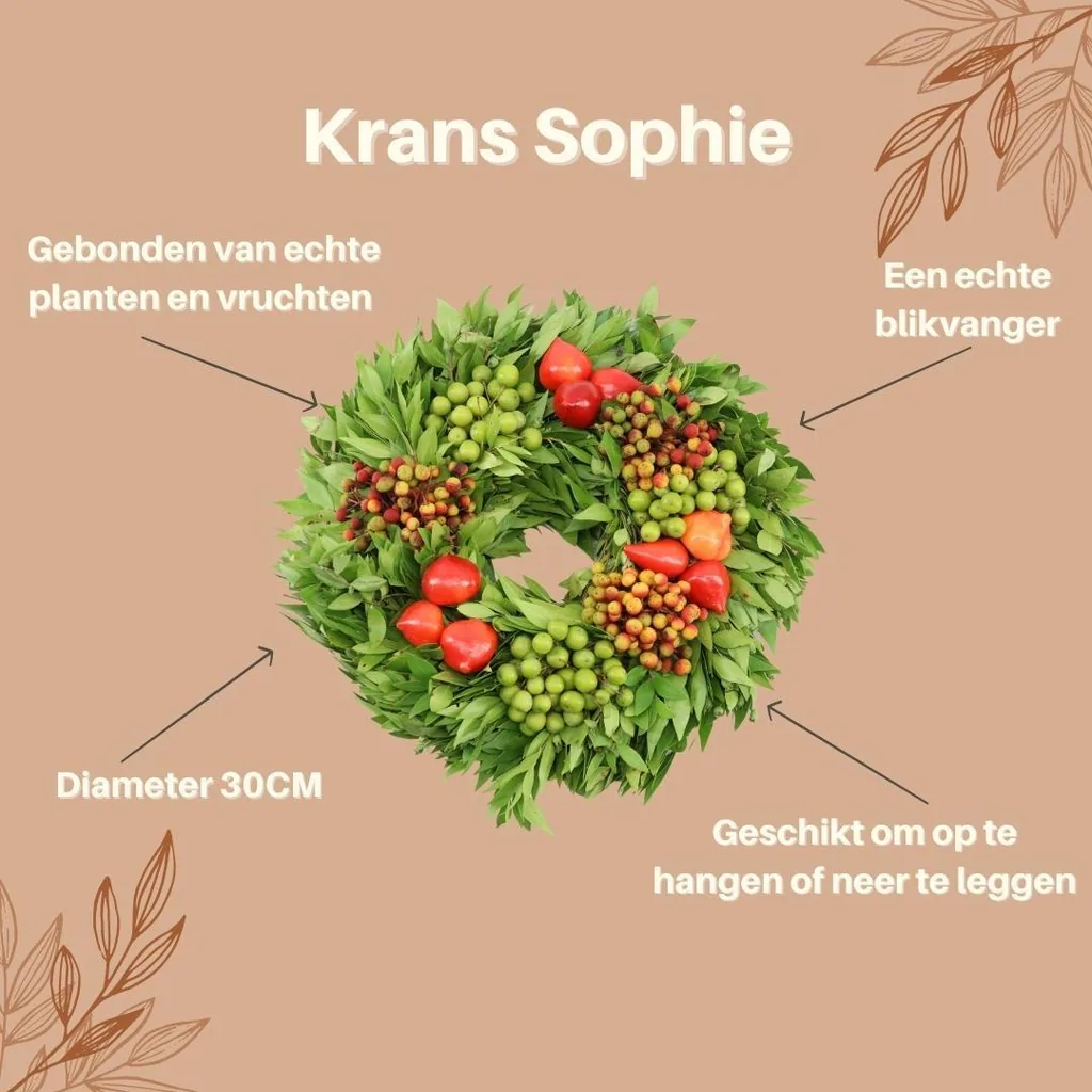 Echter Kranz Sophie | Ø 30 cm