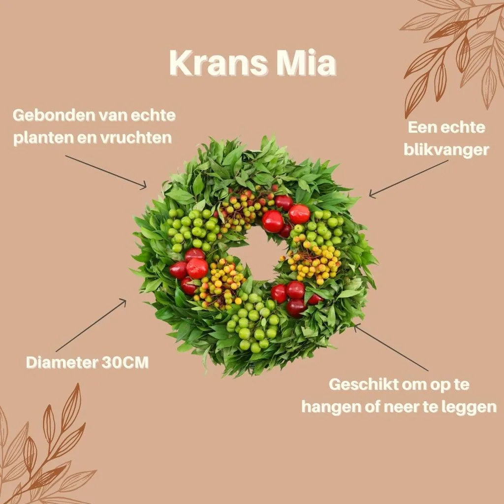 Echter Kranz Mia | Ø 30 cm