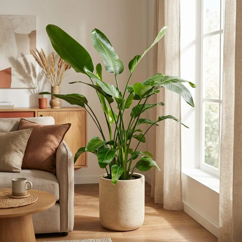 Baumstrelitzie 'Nicolai' (Strelitzia nicolai) – pflegeleichte Zimmerpflanze, Höhe ca. 150 cm