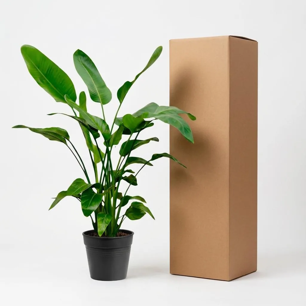 Baumstrelitzie 'Nicolai' (Strelitzia nicolai) – pflegeleichte Zimmerpflanze, Höhe ca. 150 cm