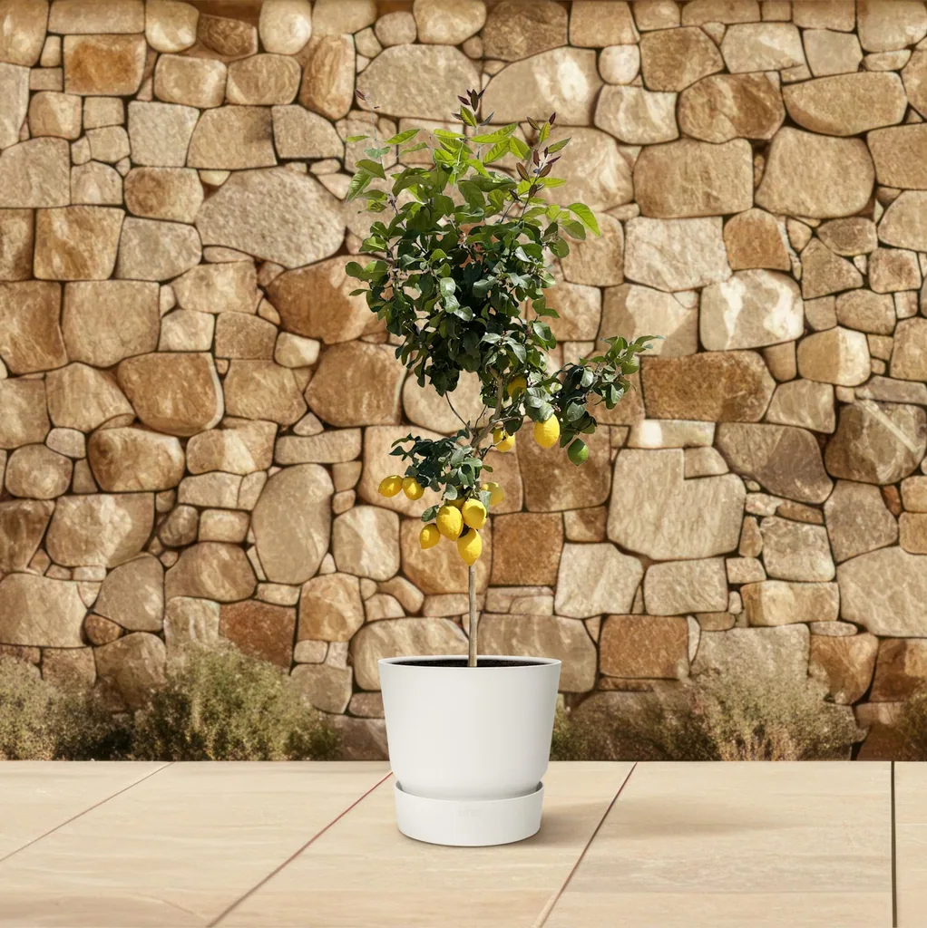 Zitronenbaum (Citrus limon) – Zitrusgehölz, Topf-Ø 30 cm, Höhe ca. 150 cm