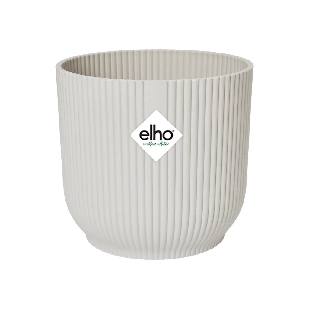 Topf elho Vibes Fold Round Weiß - inklusive Rollen - D35 x H33