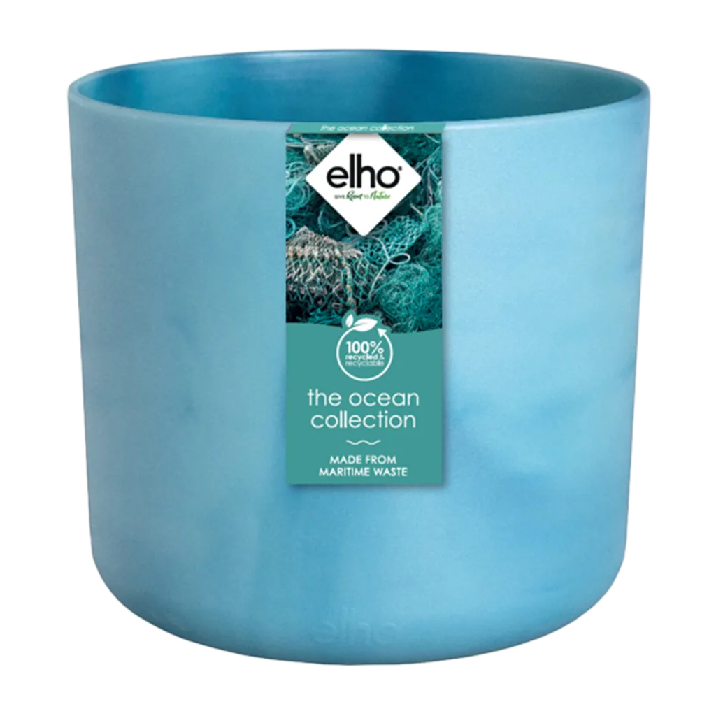 Topf Elho Ozean Rund Atlantikblau - D14 x H13